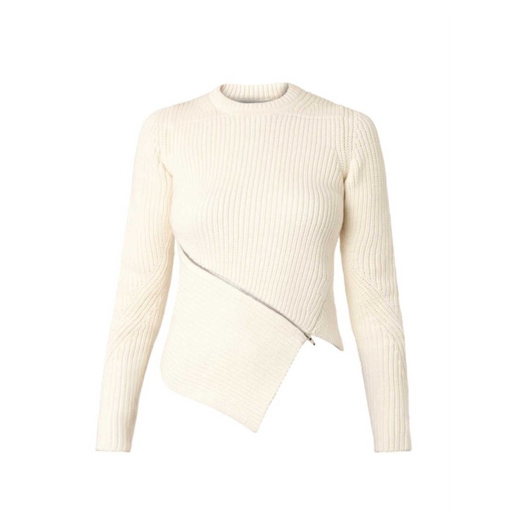 Asymmetric Zip Sweater | Alexander Wang​